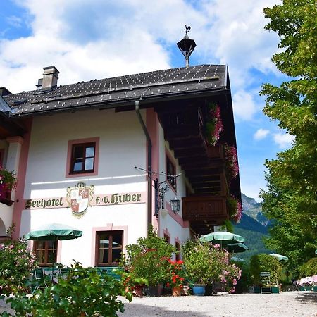 Seehotel Huber Sankt Gilgen Exteriör bild