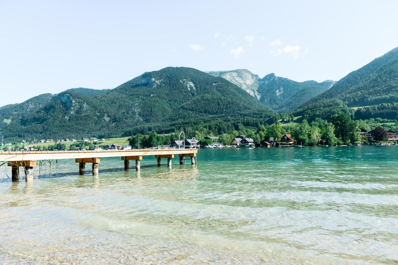 Seehotel Huber Sankt Gilgen Exteriör bild